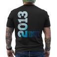 Edición Limitada Cumpleaños 2013 Camiseta Hombre Estampado Espalda