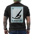 El Windsurf メキシカンウインドサーフィンカード メンズTシャツ バックプリント