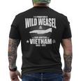 F-4 Phantom Wild Weaselietnam メンズTシャツ バックプリント