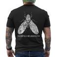 Fruit Fly Drosophila Melanogaster Forcientists メンズTシャツ バックプリント