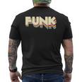 Funk ファンク、ソウル、ジャズ&ヒップホップミュージック ファン向け メンズTシャツ バックプリント