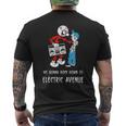 Reddy Kilowatt Electric Avenue 80年代ブームボックス ビンテージ メンズTシャツ バックプリント
