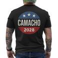 Retrointageote Camacho 2028 メンズTシャツ バックプリント