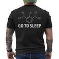 Go Toleep 麻酔科医 Crna 麻酔 メンズTシャツ バックプリント