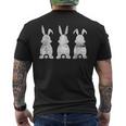 Haustier Besitzer Geschenkidee Niedliches Kaninchen Hase T-Shirt mit Rückendruck