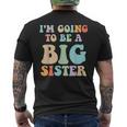 I'm Going To Be A Bigister パステルセレブレーションのお知らせ メンズTシャツ バックプリント