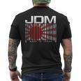 Jdm Barcode Made In Japan モータースポーツ メンズ シャツ メンズTシャツ バックプリント