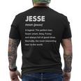 Jesse ネームシャツ メンズTシャツ バックプリント