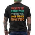 Jone Waste Yore Toye Monme Jones Waste Your Time メンズTシャツ バックプリント