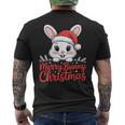 Joyeux Lapin Noël Mignonacances T-shirt imprimé au dos