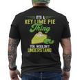 Key Lime Pie Thing レモンパイ デザート タルト フロリダパイ 長袖tシャツ メンズTシャツ バックプリント