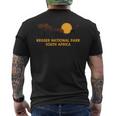 Kruger National Parkouth Africa メンズTシャツ バックプリント
