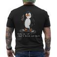 Linux Tux Penguinudo Rm Rf Pc Nerd Computer Freak Hacker メンズTシャツ バックプリント