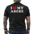 I Love My Abebe アイ・ラブ・マイ・アベベ 長袖tシャツ メンズTシャツ バックプリント