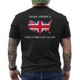 Make America Great Britain Again ドナルド・トランプ 面白いシャツ メンズTシャツ バックプリント
