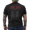 Muay Thai Thailand Kick Boxing Club Tiger Muay Thai メンズTシャツ バックプリント