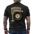 Musclehoals アラバマビンテージスタイル メンズTシャツ バックプリント