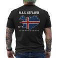 Nas Keflavik アイスランド メンズTシャツ バックプリント