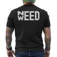 Need Weed ファニー ストーナー スモーカー ポット 恋人 大麻 マリファナ メンズTシャツ バックプリント