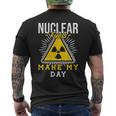 Nuclear Fuels Make My Day 原子力エンジニア メンズTシャツ バックプリント