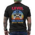 Official Nager 13Th Birthday Level 13 Unlocked メンズTシャツ バックプリント
