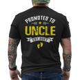 メンズ Promoted To Uncle Est 2027Oon To Be Dad メンズTシャツ バックプリント