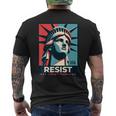 Resist 自由の女神 Resist メンズTシャツ バックプリント