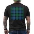 Scottish Watch Historic Tartan メンズTシャツ バックプリント