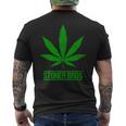 Stoner Bros マリファナ Cannabis Weed メンズTシャツ バックプリント