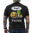 Taco Drôle Orgie De Tacos Cinco De Mayo Chemise Tacos T-shirt imprimé au dos