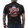 Team Jesus Go And Make Disciples メンズTシャツ バックプリント