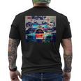 Trendy Formula One Kitty Poster メンズTシャツ バックプリント