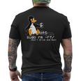Tux Linux Penguinudo Rm Rf コンピューターフリークハッカー メンズTシャツ バックプリント
