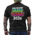 Und Tschüss Grundschule Geschafft Grundschule Abschluss 2026 T-Shirt mit Rückendruck
