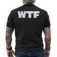 Wtf メンズTシャツ バックプリント
