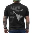 Xb-70 ヴァルキリー メンズTシャツ バックプリント