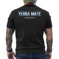 アルゼンチン アルゼンチン国旗 メンズ レディース Camisa Té Yerba Mate メンズTシャツ バックプリント