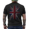 イギリス 国旗 ロンドン メンズ ユニオン ジャック イングランド ロック モッズ Army かっこいい Uk 長袖tシャツ メンズTシャツ バックプリント
