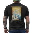 ウィリアム・ブレイク ジェイコブの梯子 芸術 象徴主義 神秘主義 魔法 William Blake Jacob メンズTシャツ バックプリント