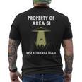 エリア51 シャツ Property Of Area 51 Ufo エイリアン 長袖tシャツ メンズTシャツ バックプリント
