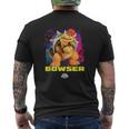 ザ・スーパーマリオギャラクシー・ムービー Cool Bowser メンズTシャツ バックプリント