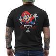 ザ・スーパーマリオギャラクシー・ムービー Mario Champion メンズTシャツ バックプリント