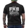 シビック タイプr Fk 8 日本車 長袖tシャツ メンズTシャツ バックプリント