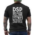 ダイレクトサポート プロフェッショナル Dsp ワーカー 介護者 おもしろ Dsp メンズTシャツ バックプリント