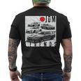 ディストレス Jdm レジェンズ レースカー 国旗 日本製 長袖tシャツ メンズTシャツ バックプリント