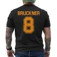 ブルックナー第8交響曲面白いスポーツ Bruckner 8 メンズTシャツ バックプリント
