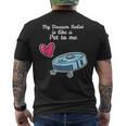 ペットのように ロボット掃除機 ロボット掃除機 メンズTシャツ バックプリント