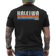 レトロ ヴィンテージ 70年代80年代スタイル ハレイワ Hi メンズTシャツ バックプリント