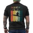 ロウイングスポーツ。レトロビンテージ。Rowing Crew（ローイングクルー メンズTシャツ バックプリント