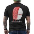 寿司 ハグ 甘い 和食 まぐろ にぎり メンズTシャツ バックプリント